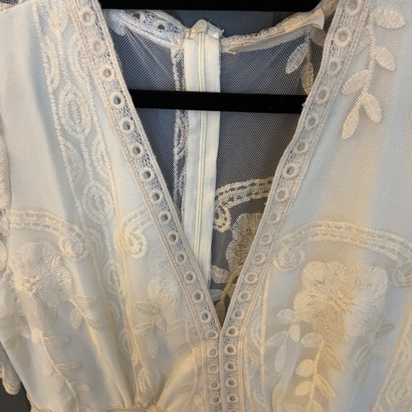 Lace Mini Dress - Picture 6 of 7